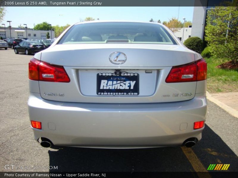 Tungsten Pearl / Sterling Gray 2006 Lexus IS 250 AWD