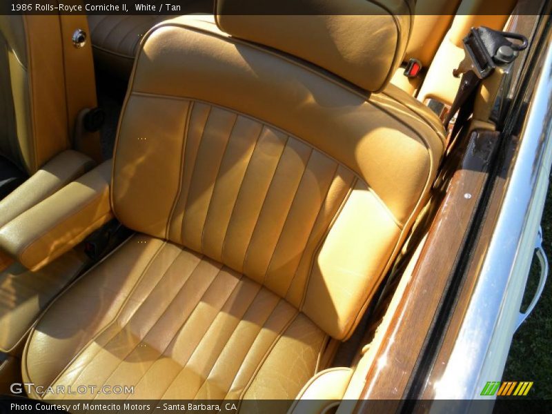 White / Tan 1986 Rolls-Royce Corniche II