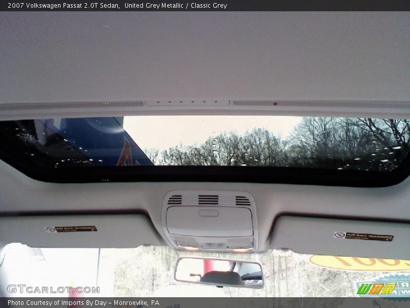 United Grey Metallic / Classic Grey 2007 Volkswagen Passat 2.0T Sedan