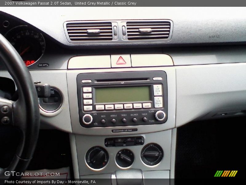 United Grey Metallic / Classic Grey 2007 Volkswagen Passat 2.0T Sedan