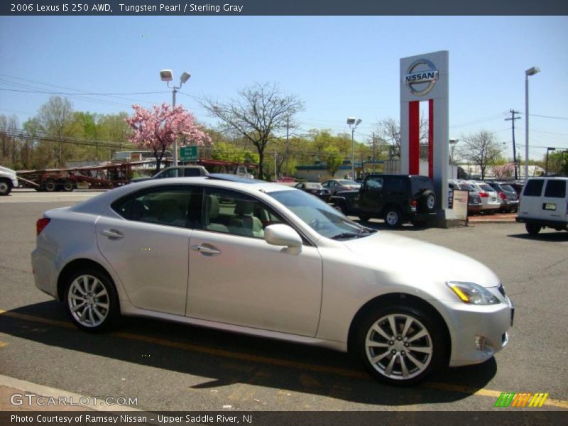 Tungsten Pearl / Sterling Gray 2006 Lexus IS 250 AWD