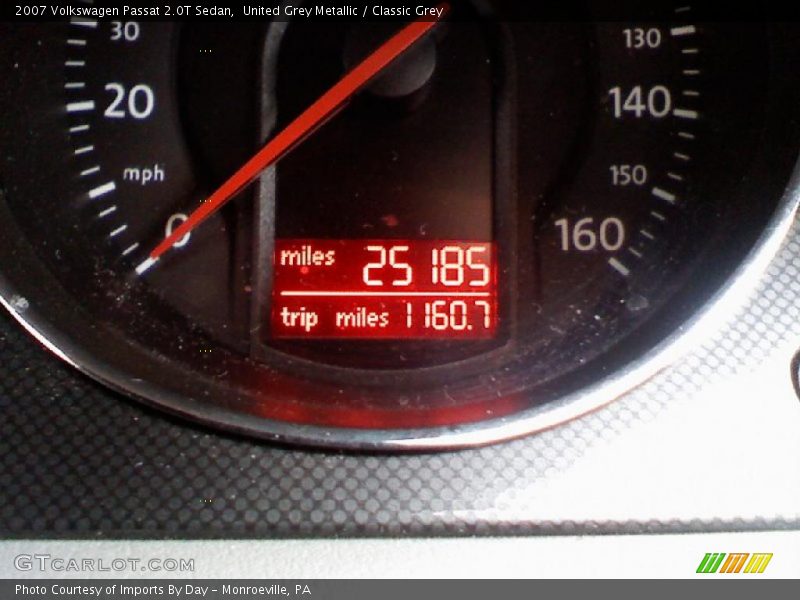 United Grey Metallic / Classic Grey 2007 Volkswagen Passat 2.0T Sedan