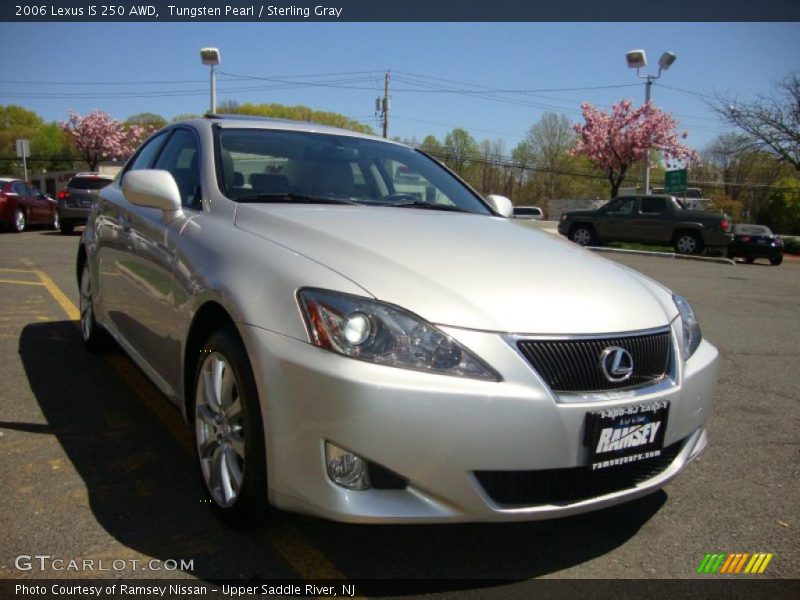 Tungsten Pearl / Sterling Gray 2006 Lexus IS 250 AWD