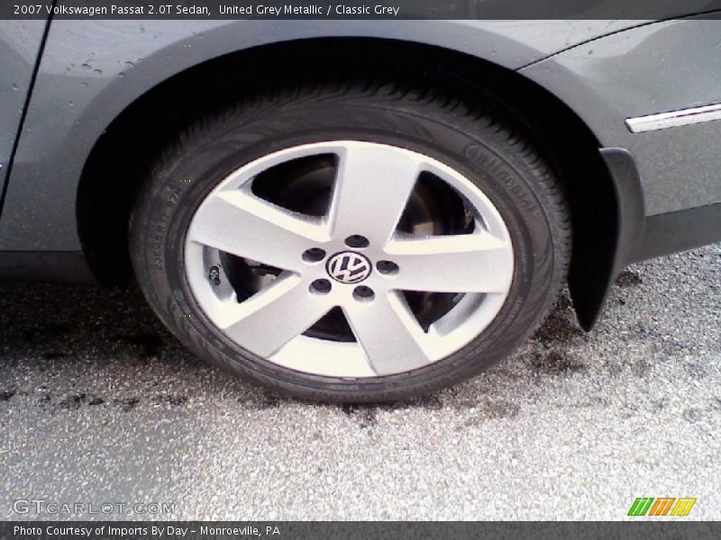 United Grey Metallic / Classic Grey 2007 Volkswagen Passat 2.0T Sedan