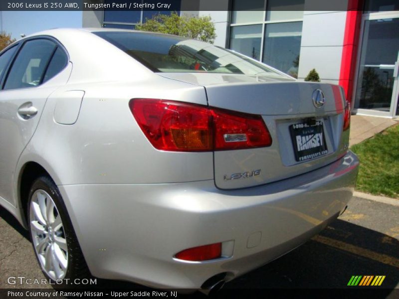 Tungsten Pearl / Sterling Gray 2006 Lexus IS 250 AWD