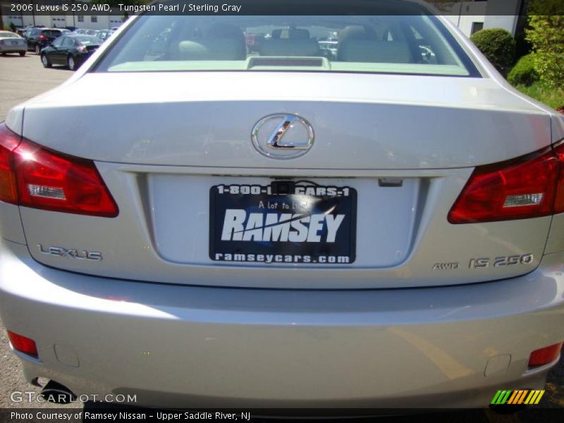 Tungsten Pearl / Sterling Gray 2006 Lexus IS 250 AWD