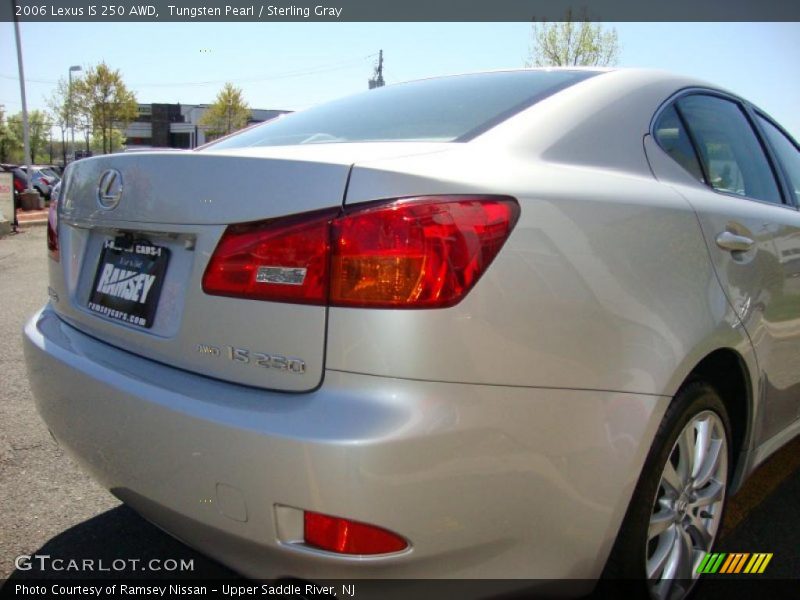 Tungsten Pearl / Sterling Gray 2006 Lexus IS 250 AWD
