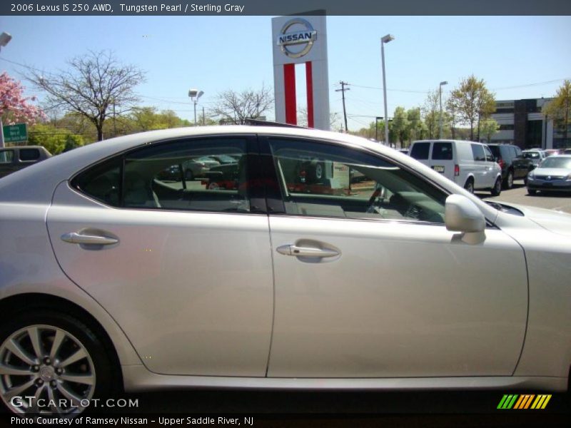 Tungsten Pearl / Sterling Gray 2006 Lexus IS 250 AWD