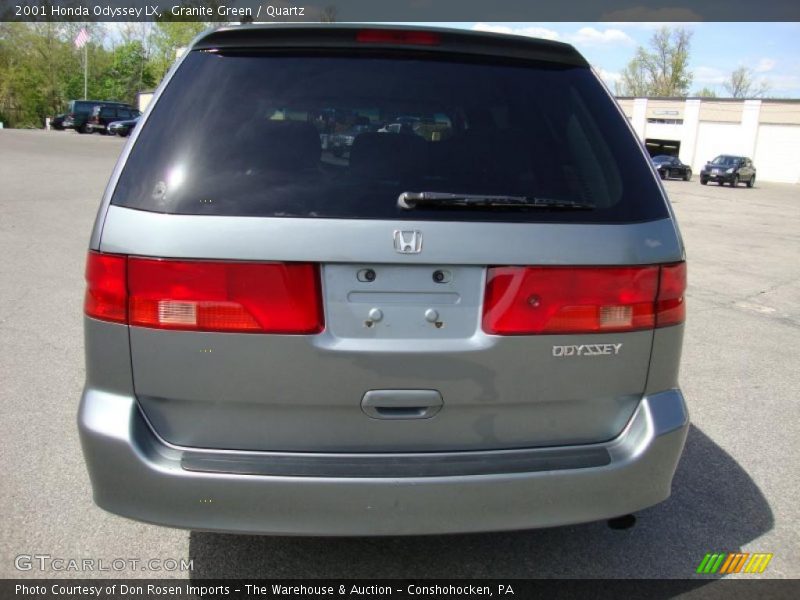 Granite Green / Quartz 2001 Honda Odyssey LX