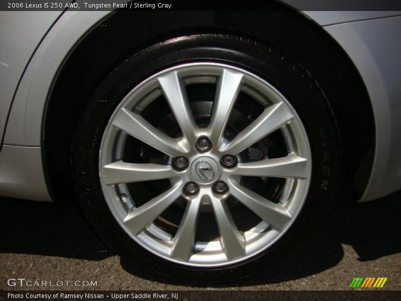 Tungsten Pearl / Sterling Gray 2006 Lexus IS 250 AWD