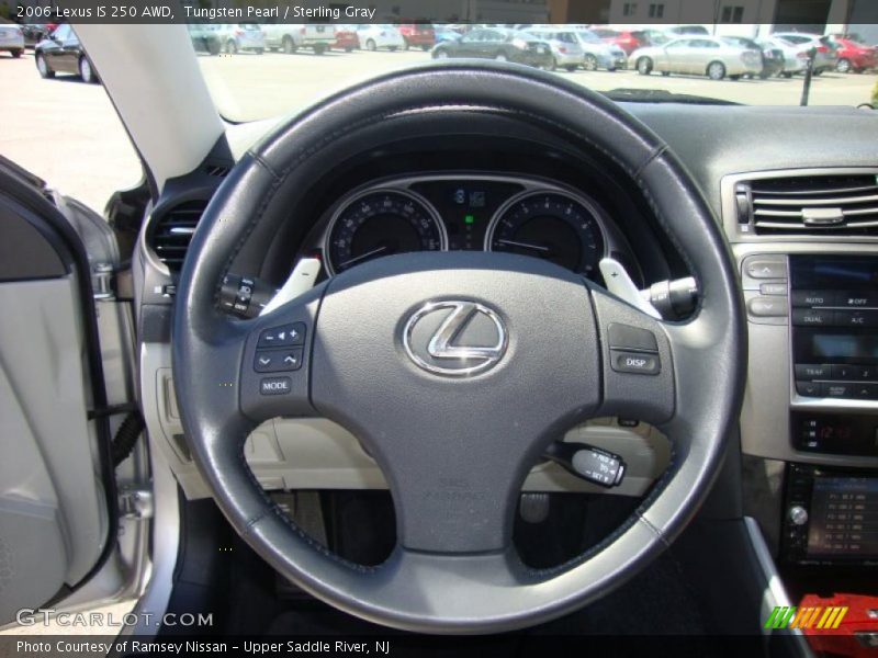 Tungsten Pearl / Sterling Gray 2006 Lexus IS 250 AWD