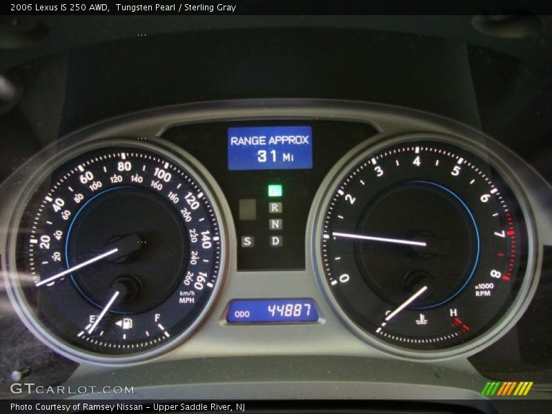 Tungsten Pearl / Sterling Gray 2006 Lexus IS 250 AWD