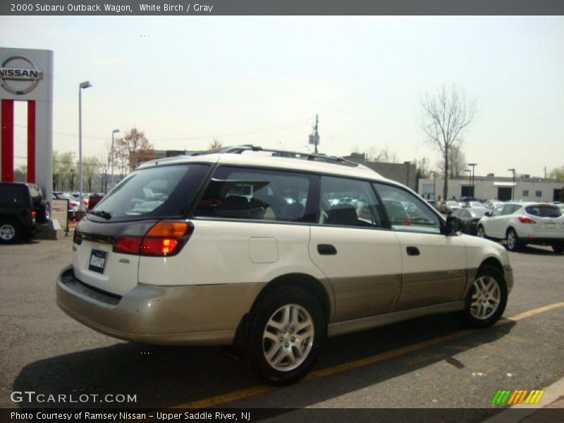 White Birch / Gray 2000 Subaru Outback Wagon