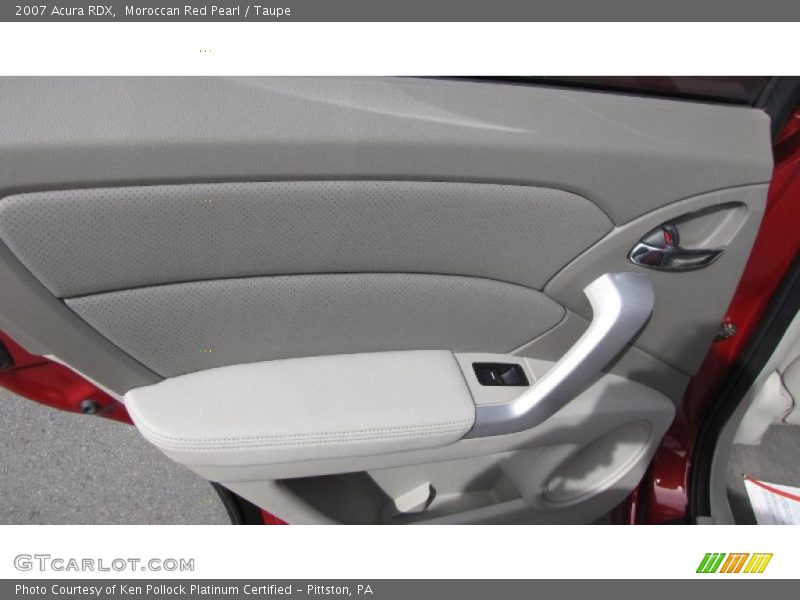 Moroccan Red Pearl / Taupe 2007 Acura RDX
