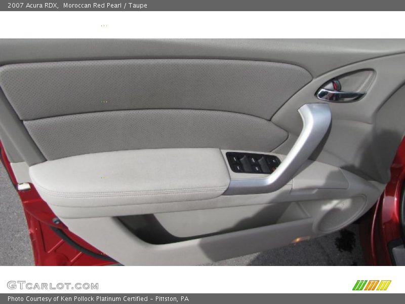 Moroccan Red Pearl / Taupe 2007 Acura RDX
