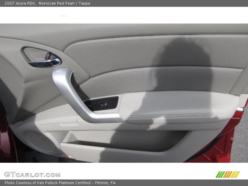 Moroccan Red Pearl / Taupe 2007 Acura RDX
