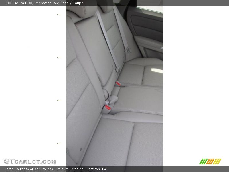 Moroccan Red Pearl / Taupe 2007 Acura RDX