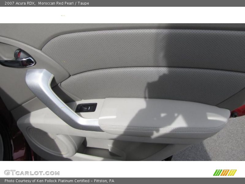 Moroccan Red Pearl / Taupe 2007 Acura RDX