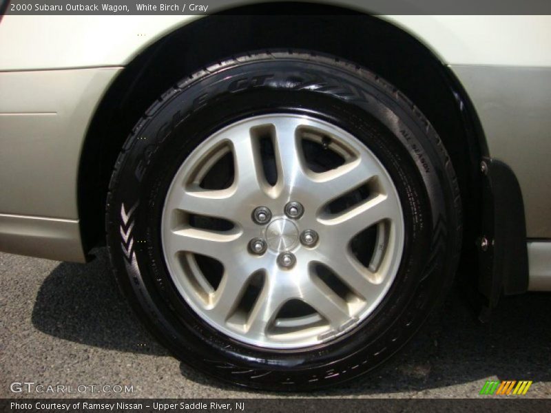 White Birch / Gray 2000 Subaru Outback Wagon