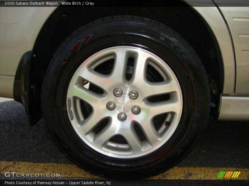 White Birch / Gray 2000 Subaru Outback Wagon