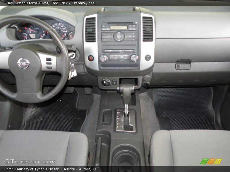 Red Brick / Graphite/Steel 2009 Nissan Xterra X 4x4