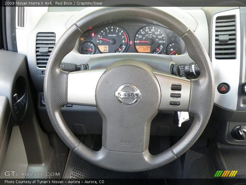 Red Brick / Graphite/Steel 2009 Nissan Xterra X 4x4