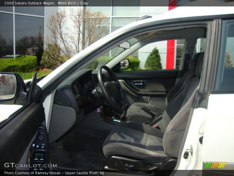White Birch / Gray 2000 Subaru Outback Wagon