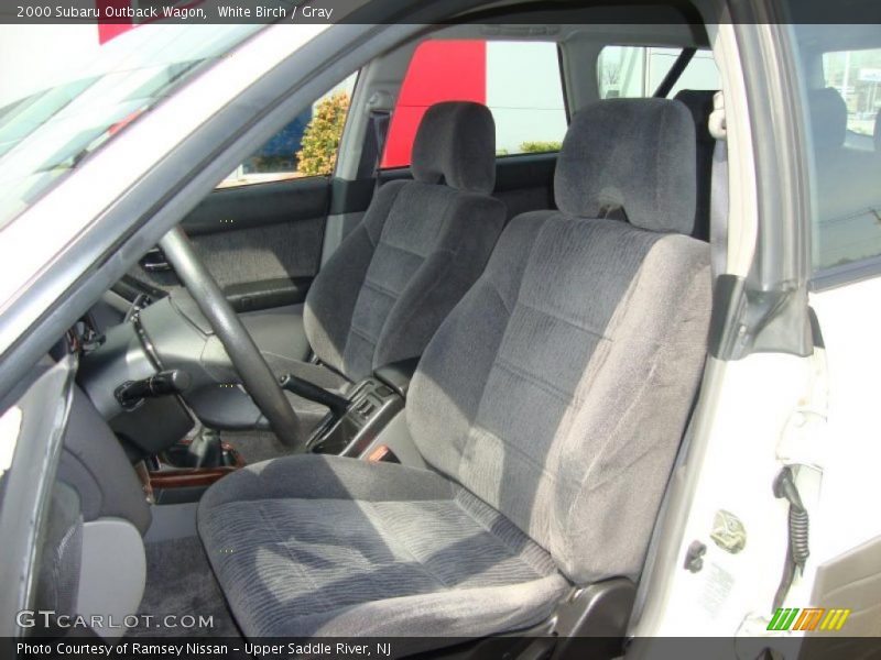 White Birch / Gray 2000 Subaru Outback Wagon