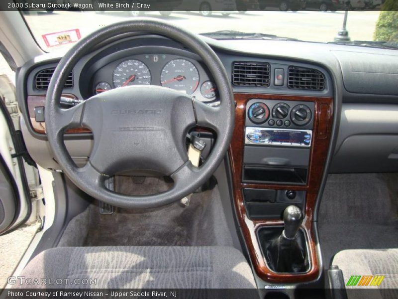 White Birch / Gray 2000 Subaru Outback Wagon