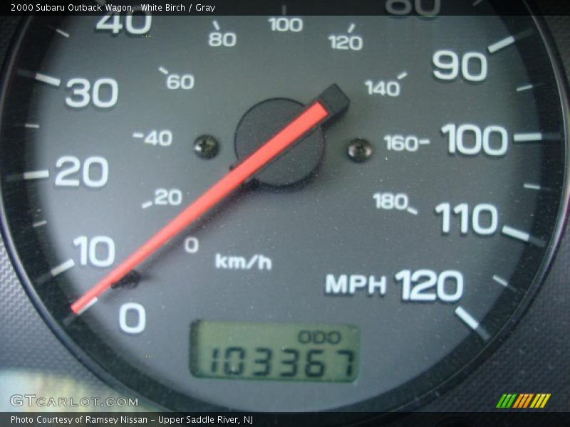 White Birch / Gray 2000 Subaru Outback Wagon