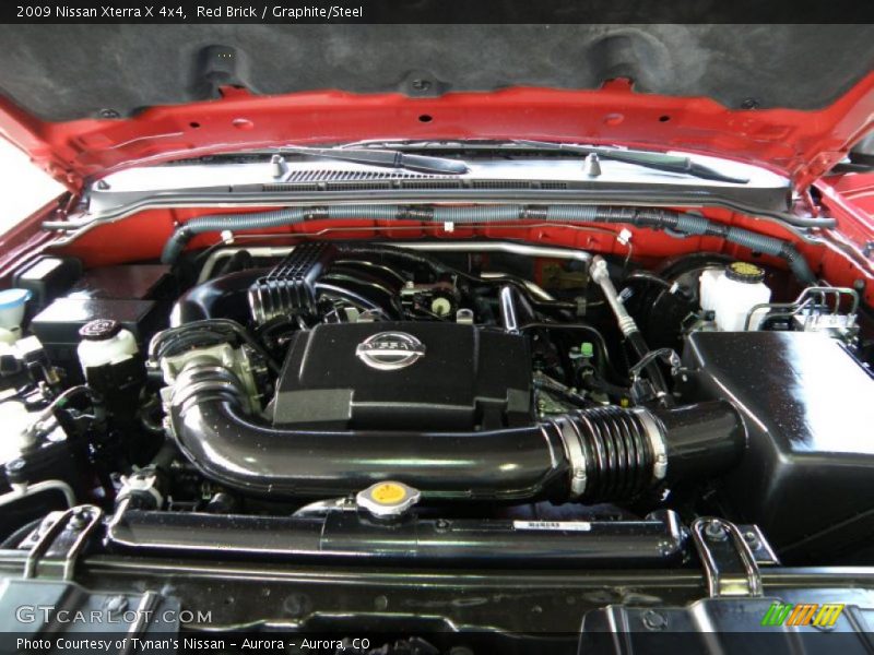 Red Brick / Graphite/Steel 2009 Nissan Xterra X 4x4