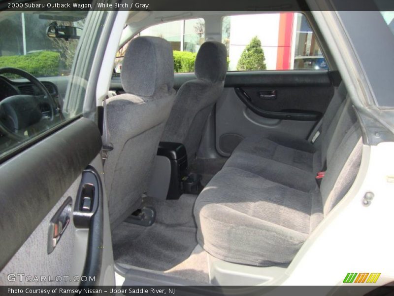 White Birch / Gray 2000 Subaru Outback Wagon