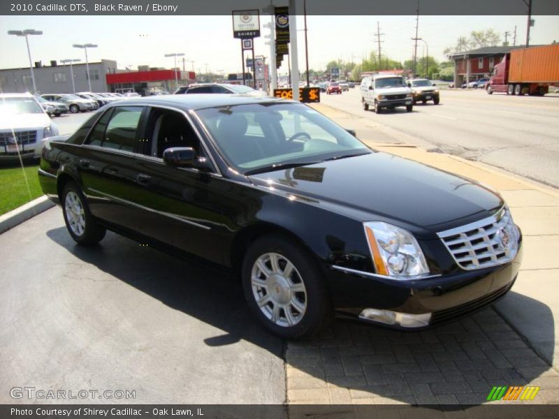 Black Raven / Ebony 2010 Cadillac DTS