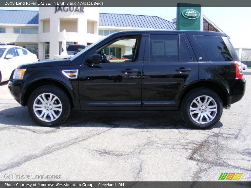 Narvik Black / Alpaca Beige 2008 Land Rover LR2 SE