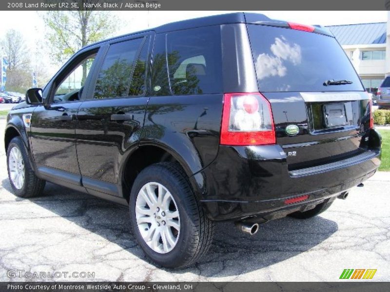 Narvik Black / Alpaca Beige 2008 Land Rover LR2 SE
