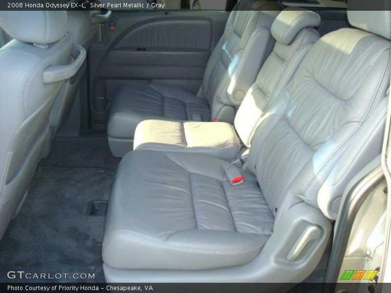 Silver Pearl Metallic / Gray 2008 Honda Odyssey EX-L