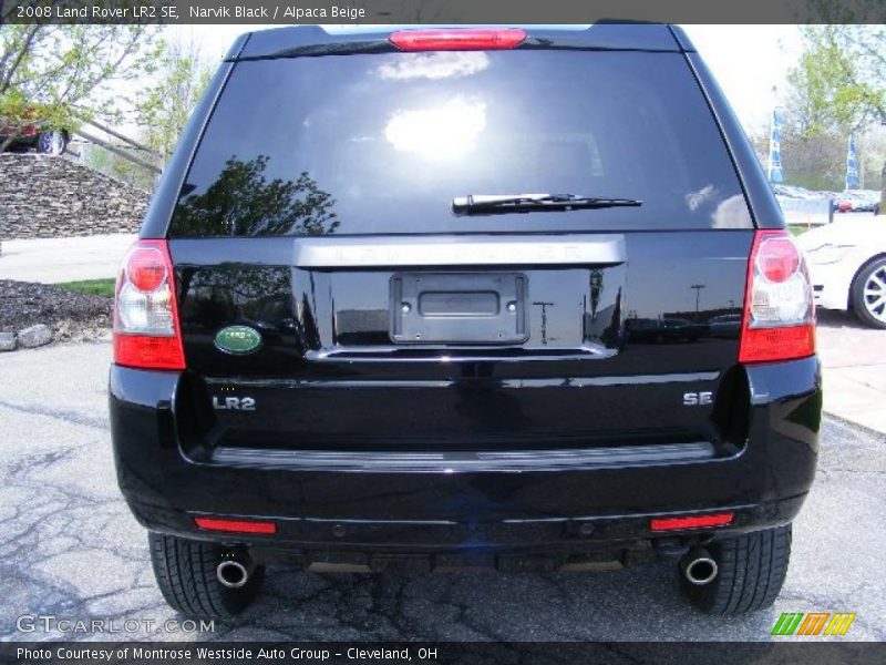Narvik Black / Alpaca Beige 2008 Land Rover LR2 SE