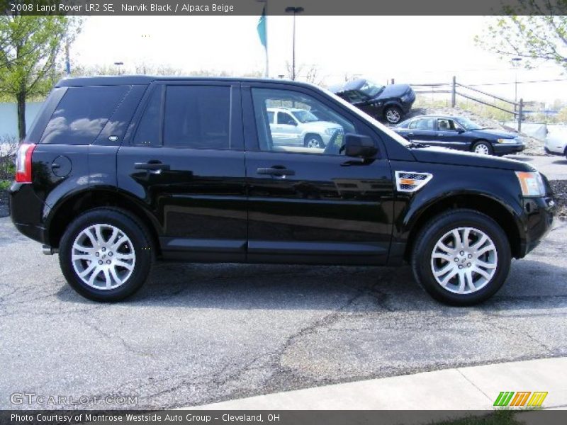Narvik Black / Alpaca Beige 2008 Land Rover LR2 SE