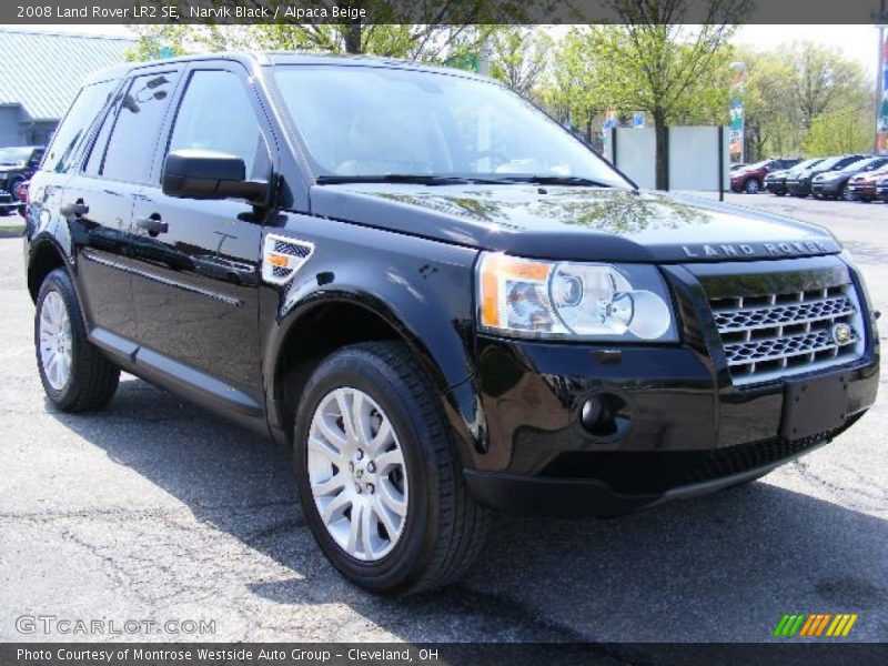 Narvik Black / Alpaca Beige 2008 Land Rover LR2 SE