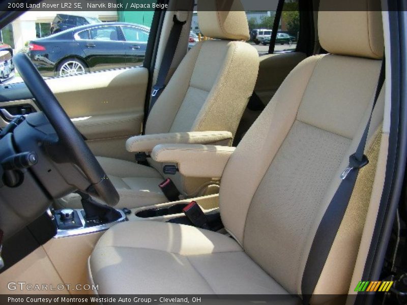 Narvik Black / Alpaca Beige 2008 Land Rover LR2 SE