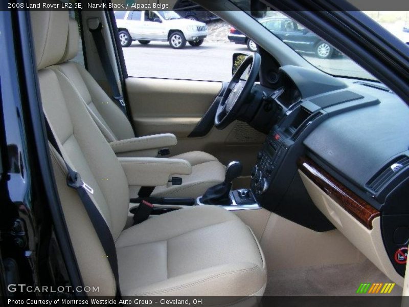 Narvik Black / Alpaca Beige 2008 Land Rover LR2 SE