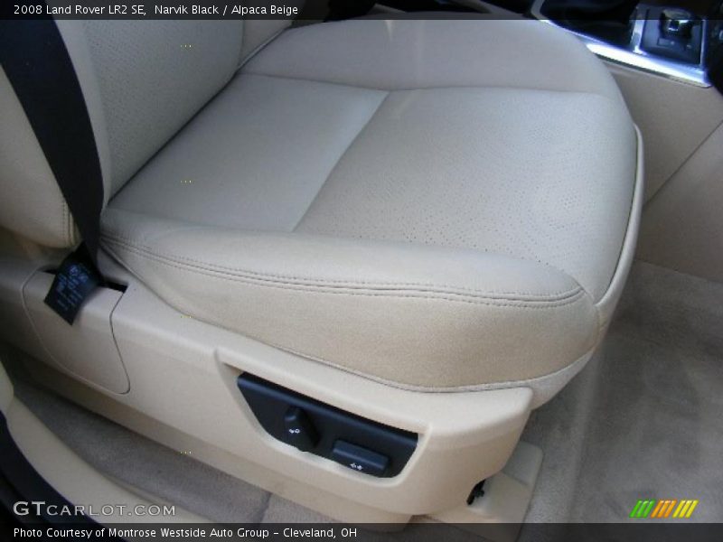Narvik Black / Alpaca Beige 2008 Land Rover LR2 SE