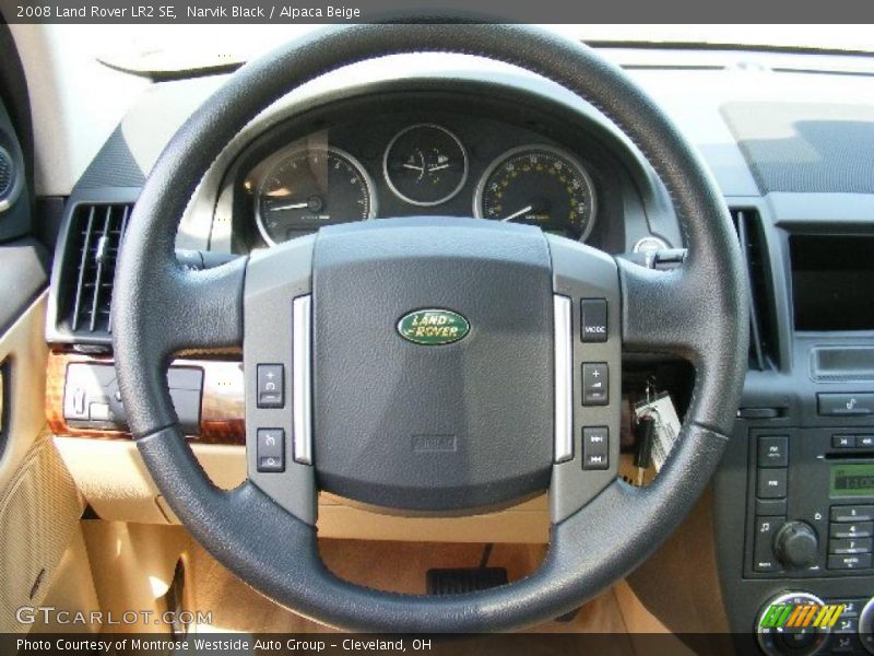 Narvik Black / Alpaca Beige 2008 Land Rover LR2 SE