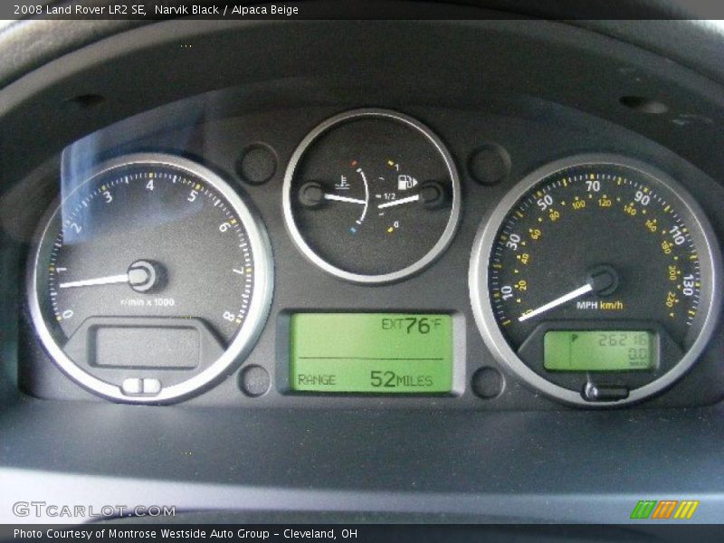 Narvik Black / Alpaca Beige 2008 Land Rover LR2 SE