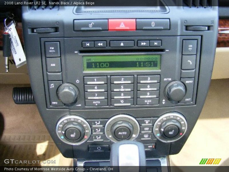 Narvik Black / Alpaca Beige 2008 Land Rover LR2 SE