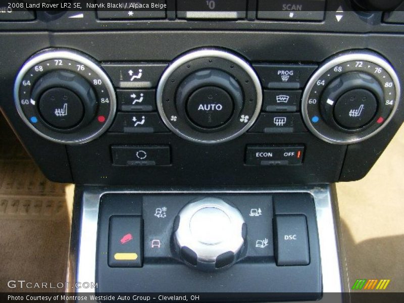 Narvik Black / Alpaca Beige 2008 Land Rover LR2 SE