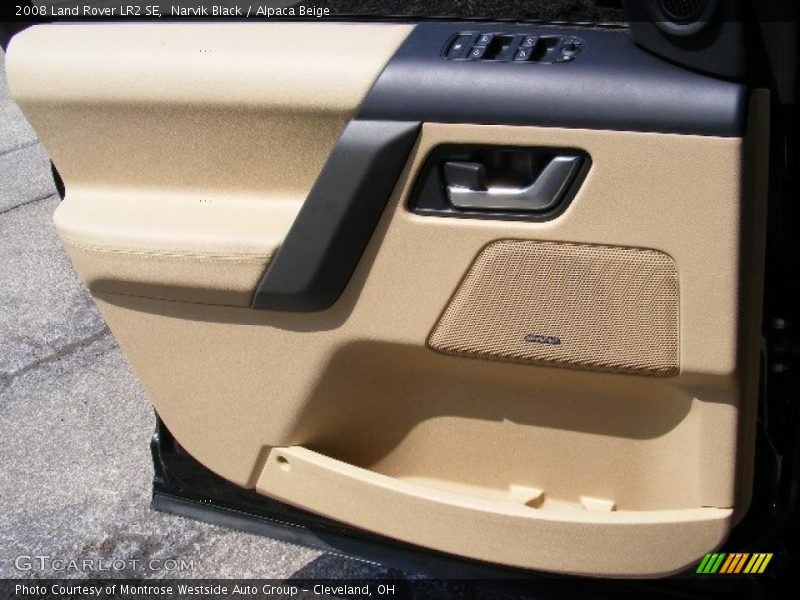 Narvik Black / Alpaca Beige 2008 Land Rover LR2 SE