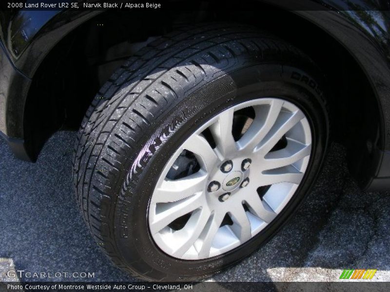 Narvik Black / Alpaca Beige 2008 Land Rover LR2 SE