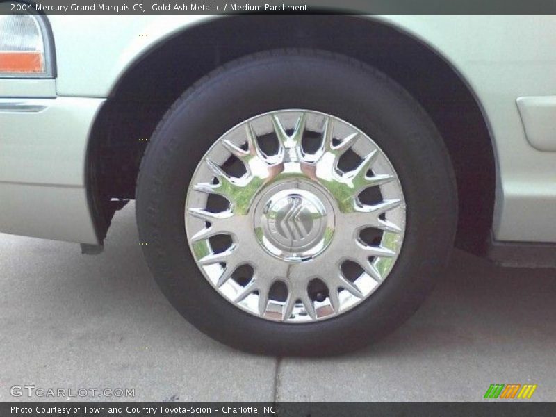 Gold Ash Metallic / Medium Parchment 2004 Mercury Grand Marquis GS