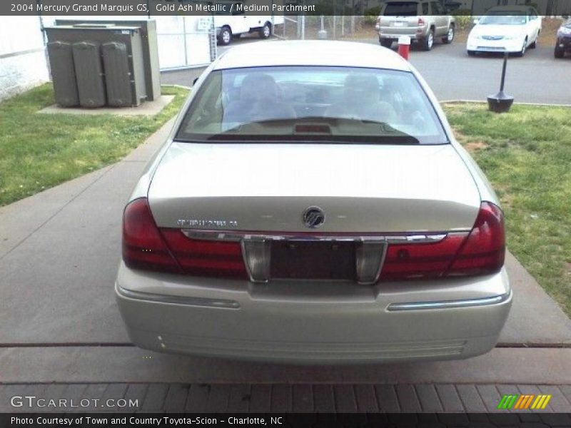 Gold Ash Metallic / Medium Parchment 2004 Mercury Grand Marquis GS